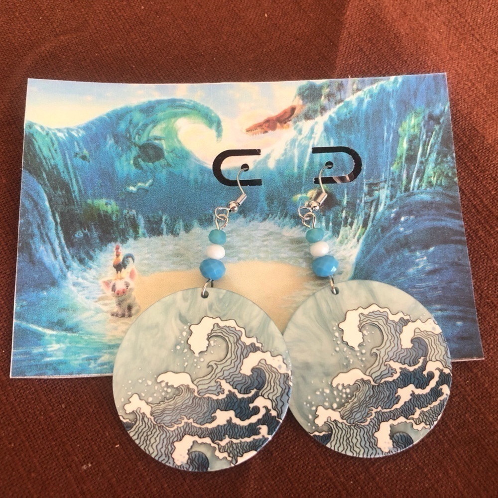 Disney Moana Ocean Earrings